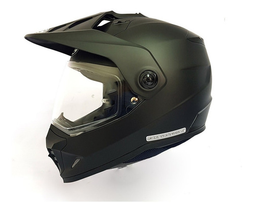 Casco Hjc Ds-x1 Negro Mate Sólido Dot