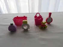 Comprar Lote De 4 Shopkins Y 2 Canastas, Mac Donald's, 2013, Impecab