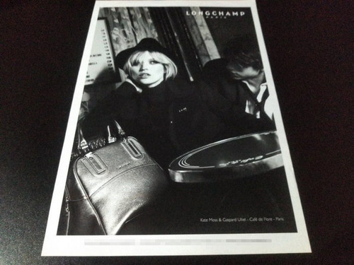 (pf512) Publicidad Longchamp * Kate Moss