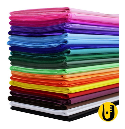 Imagem 1 de 3 de Papel De Seda 50x70 Cm. Pacote Com 100 Escolha As Cores