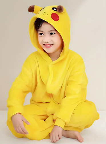 Pijama Mameluco Pikachu Dubujo Fiesta Cosplay Disfraz Unisex