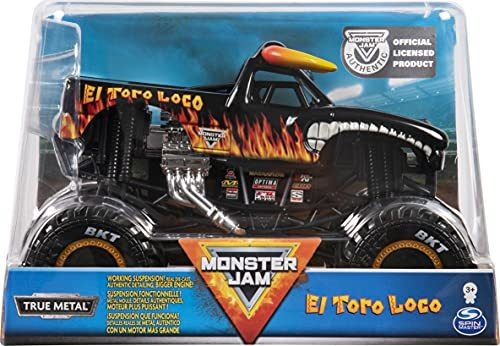 Camión Monstruo De Juguete El Toro Loco Monster Jam