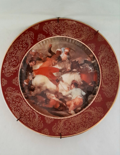 Plato Decorativo Porcelana Tsuji Il Maggio F Goya