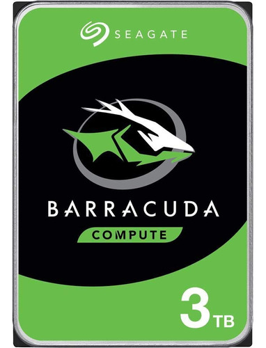 Seagate Barracuda Stdm007 - Disco Duro Interno (3 Tb, 3,5) .