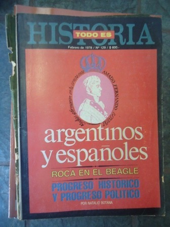 Revista Todo Es Historia Nº 128 Febrero 1978 - Roca Beagle