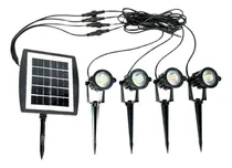 Comprar Luminaria Solar Estaca Led X 4 Unidades Exterior Jardin Piso