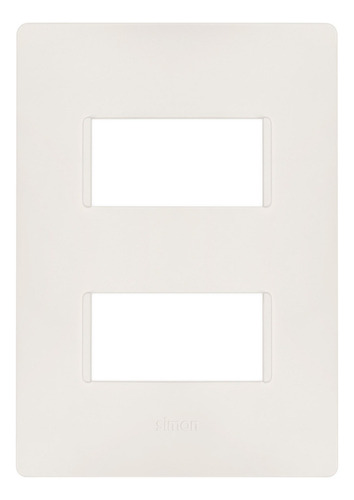 Placa Para Tomada 4x2 2 Postos Branco - Simon 26 (15485)
