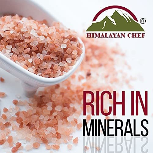 Salero De Sal Rosa Del Himalaya Y Pimienta Negra Con