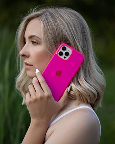 Funda Para iPhone 13 Mini Neon Rosa Tpu And Polycarbonate-02