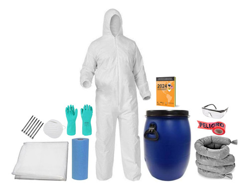 Kit Antiderrames Manejo De Químicos Y Mercancías Peligrosas