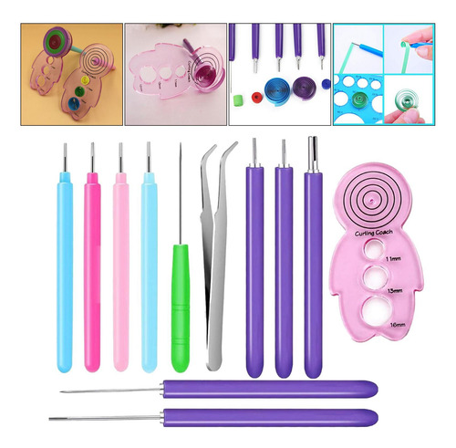 Herramientas De Papel Para Quilling, Suministros De Quilling