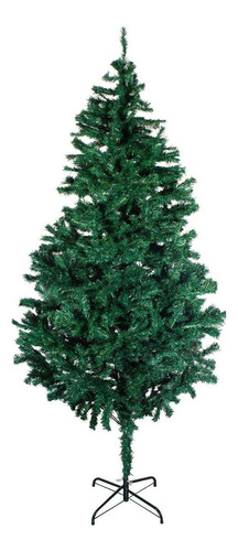 Árbol De Navidad Robusto Verde 1.80cm Color Verde oscuro