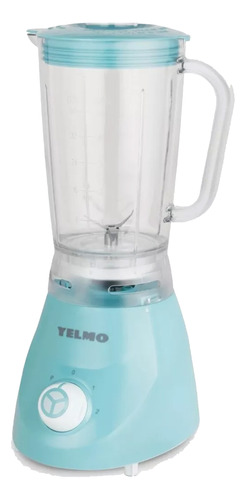 Licuadora Yelmo Lc-1009 1.5 L Celeste Con Jarra De Plástico 