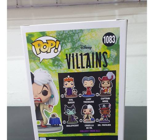 Funko Pop Cruella De Vil #1083 Disney 101 Dálmatas (Usado)