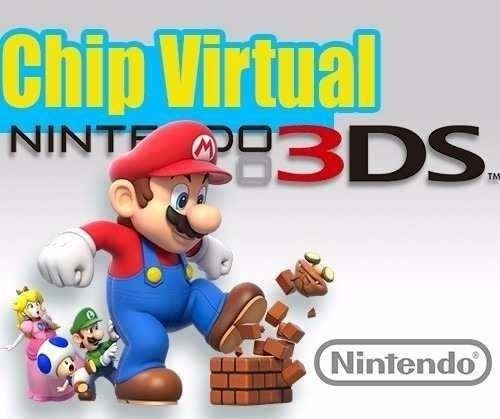 Chip Virtual 3ds 3dsxl 2ds New + 3 Juegos Tienda Física