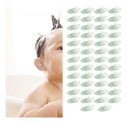 2 X 50 Uds Pegatinas Impermeables Para Orejas De Bebé