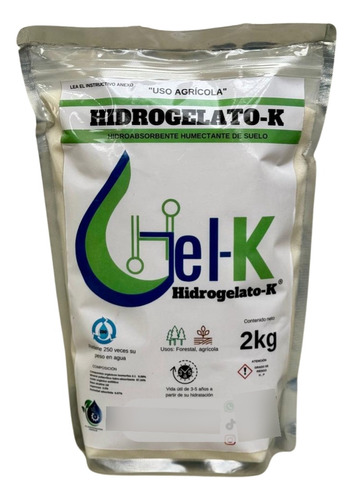 Hidrogel, Gel K Hidrogelato De Potasio, 2 Kg 