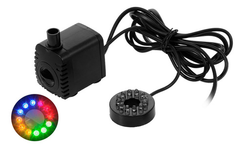 Bomba, Bomba, Tanque De Agua Sumergible, Fuente Led De 10 W,