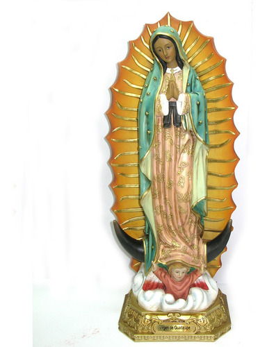 Imagen Religiosa - Virgen De Guadalupe 50cm Dell Altare