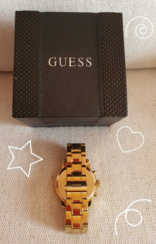 Relógio Feminino Guess Gold-tone U033015 Semi Novo