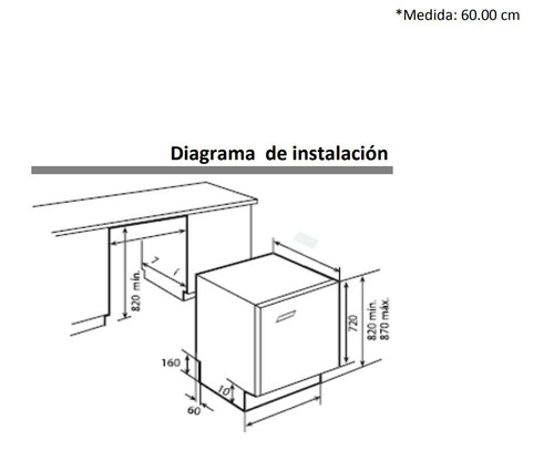 Lavavajillas Empotrar Panelable Tecnolam Tecdw60pa 12 Servic