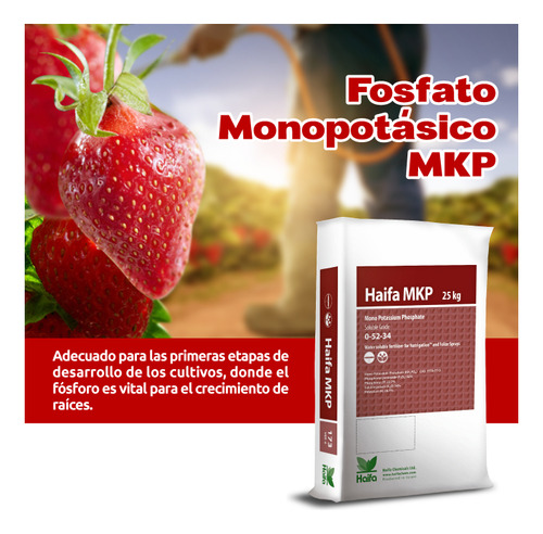 Nutriente Soluble Mkp Fosfato Monopotasico Haifa