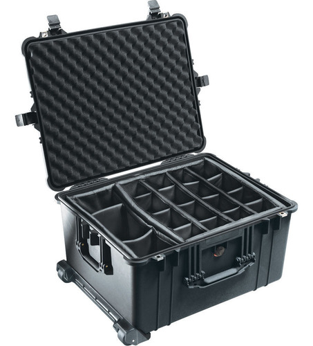 Pelican 1624 Waterproof 1620 Case With Dividers (black)