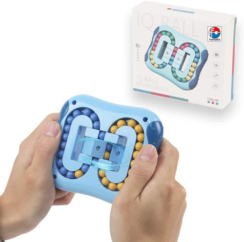 Funnygo Magic Cube Fidget Juguetes, Frijol Mágico Giratorio,