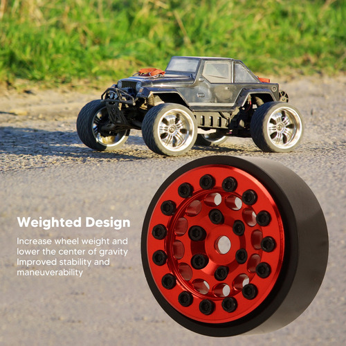 Llantas Beadlock Para Fms Fcx24 1/24 Rc