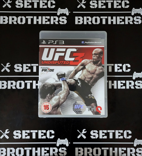 Ufc Undisputed 3 Ps3 - Físico- Local!