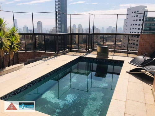 Imagem 1 de 30 de Cobertura Com 3 Dormitórios Para Alugar, 370 M² Por R$ 20.000,00/mês - Jardim Anália Franco - São Paulo/sp - Co0340