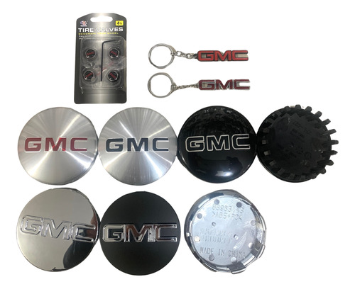 4 Centros De Rin Gmc 83mm