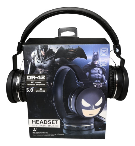Audífonos De Diadema Bluetooth Batman