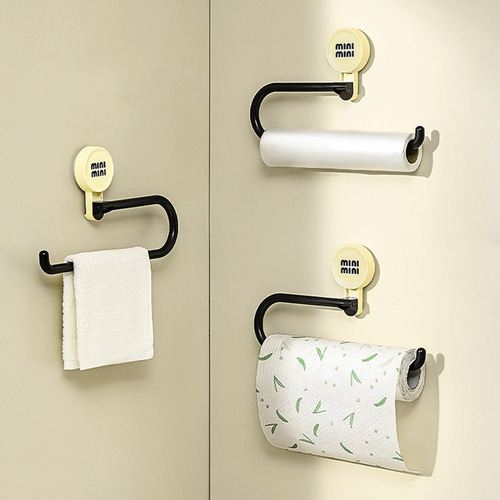 Soporte Para Papel De Cocina, Organizador De Succión