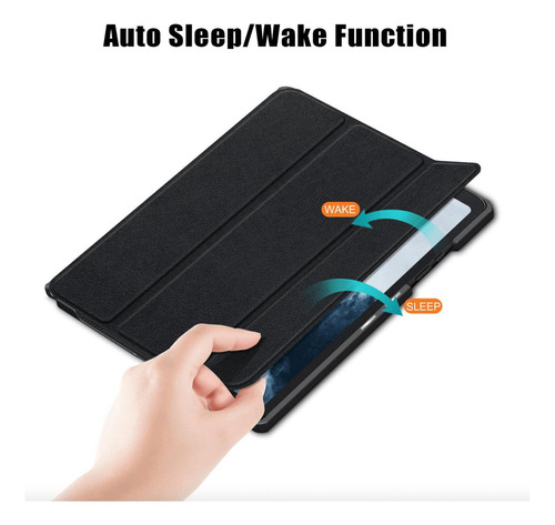 Capa Auto Sleep Magnética Tablet Amazon Fire Hd 7 + Vidro