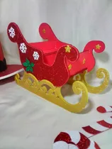 Comprar Trineo De Santa Claus En Foami Adornos De Navidad En Foami