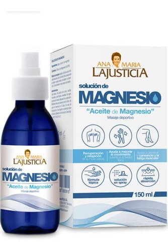 Aceite D Magnesio 150 Ml Concentracion Ana Maria La Justicia