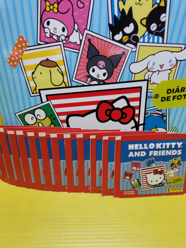 75 Figurinhas Hello Kitty And Friends, Panini = 15 Envelopes