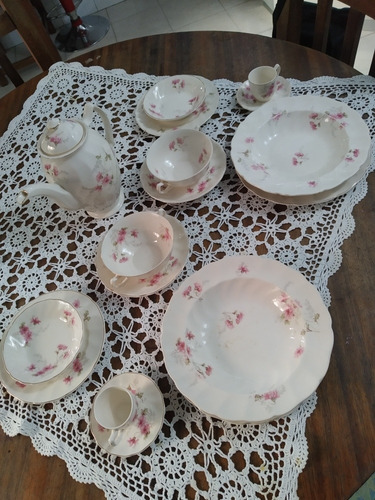 Vajilla Inglesa Vintage Tu Y Yo Johnson Bros 18 Piezas (Usado)
