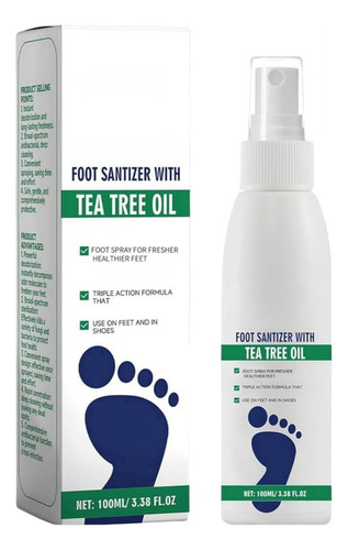 . Desinfectante Para Pies En Aerosol Con Aceite De Árbol De