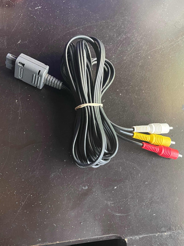 Cable De Audio Y Video Rca Av Original Snes N64 Y Gamecube