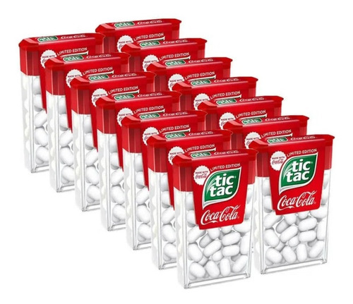 Pastilha Tic Tac Sabor Coca-cola Com 14 Unid. 14,5 G Ferrero