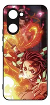 Comprar Funda Case Para Vivo Y03 Kimetsu Yaiba Demon Slayer