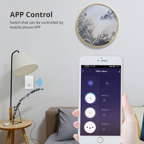 , Soquete Zemismart Tuya Wifi Brasil Com Interruptor De Luz