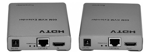 Hdmi + 2xusb 1080p Extension-utp Cat5e/cat6 60mts 1-cable-rj