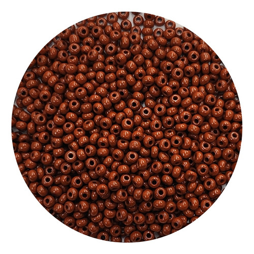 Chaquiron Abalorio Calibrado Preciosa 7/0 13600 Café 25 G