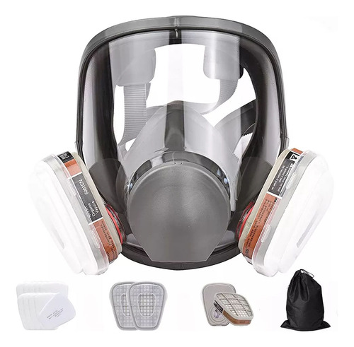 Mascarillas De Gas Para Respiradores, Viseira, Capacete