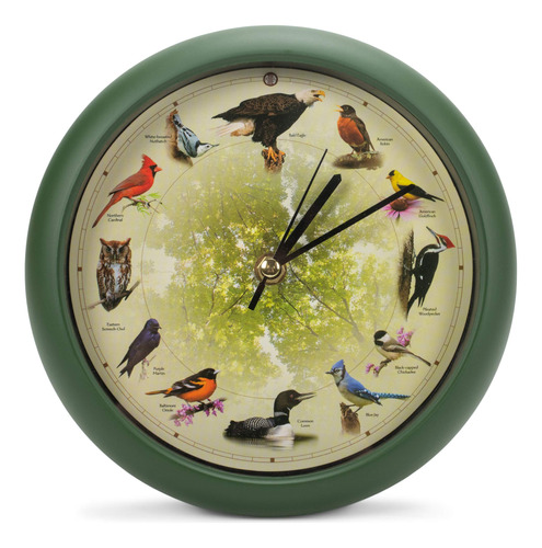 Mark Feldstein - Reloj De Pared, Diseño De Pájaro Cantant.