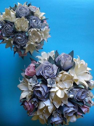 Ramo De Novia Origami Bodas Casamientos