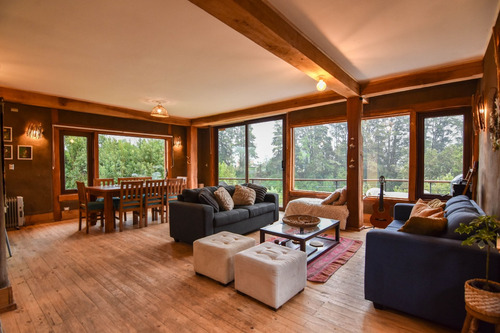 Bella Casa Con Acceso Río, 1 Hectárea, Sector Automó-chamiza